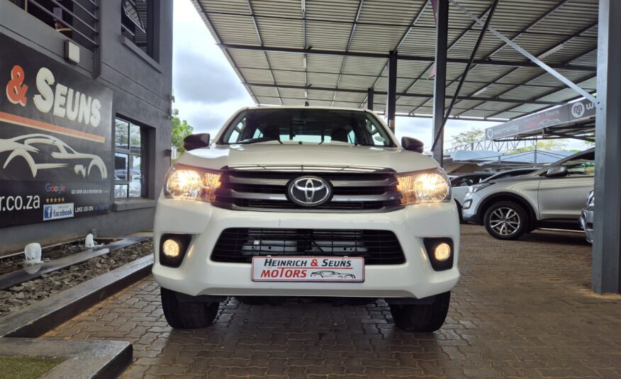 Toyota Hilux 2.4GD-6 SRX Single Cab