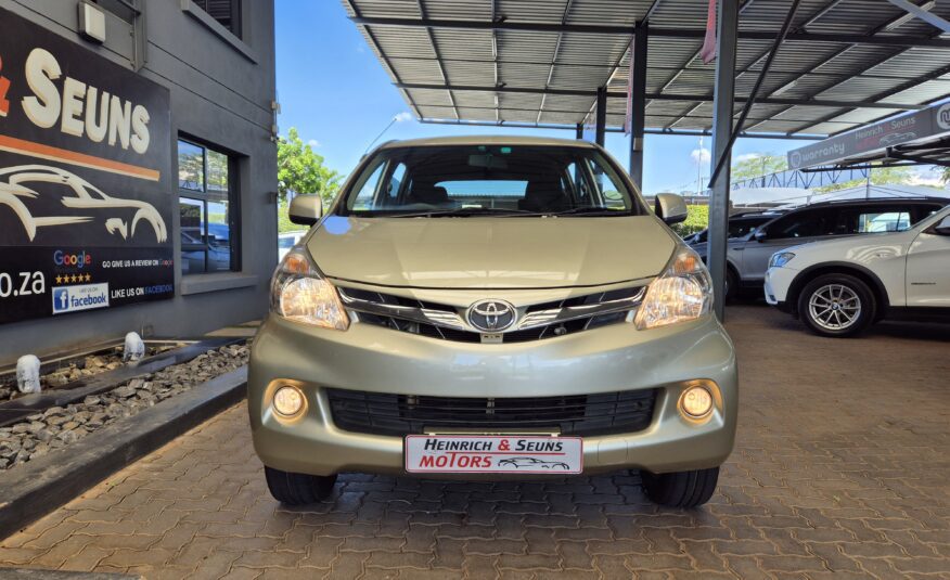 Toyota Avanza 1.5 TX