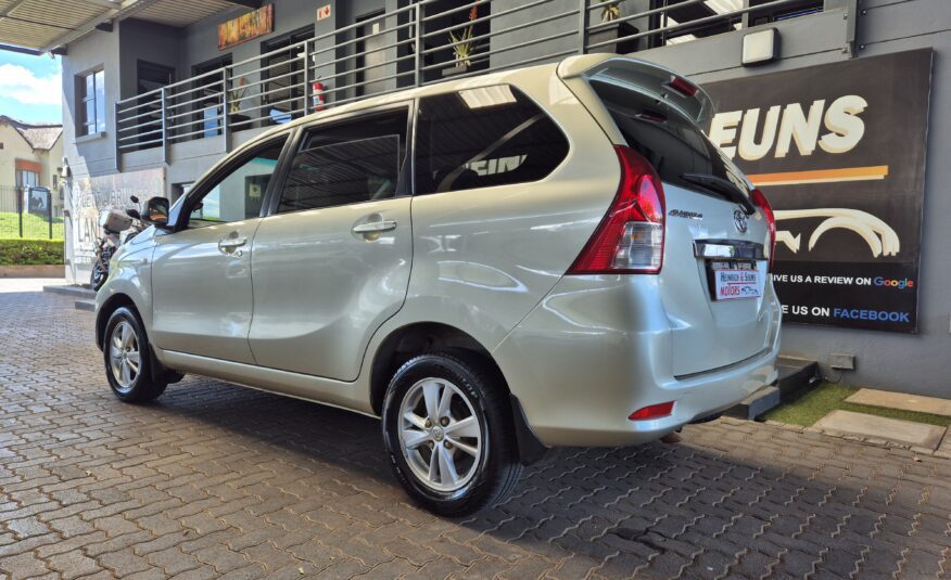 Toyota Avanza 1.5 TX