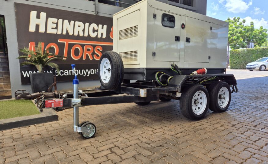 F.A.W 40KVA 3-Phase on Double axle trailer