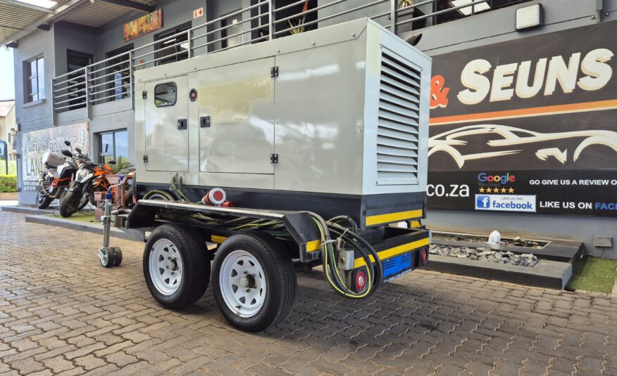 F.A.W 40KVA 3-Phase on Double axle trailer