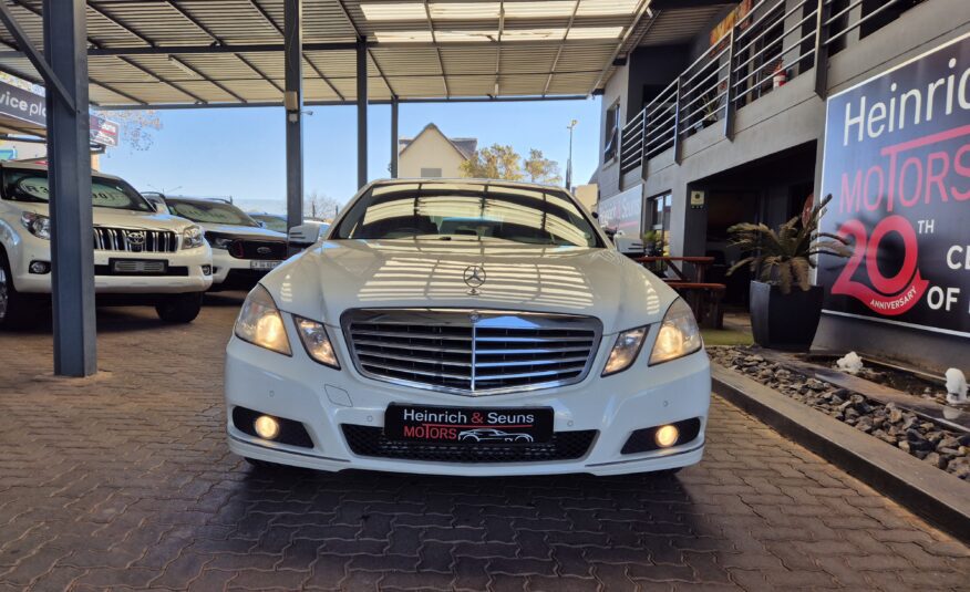 Mercedes-Benz E-Class E200CGI Elegance