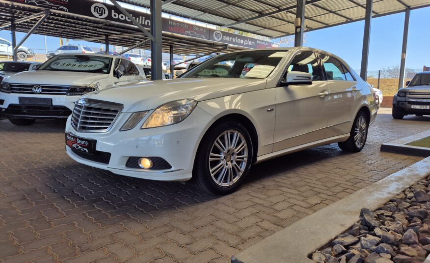 Mercedes-Benz E-Class E200CGI Elegance