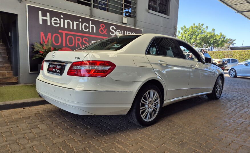 Mercedes-Benz E-Class E200CGI Elegance
