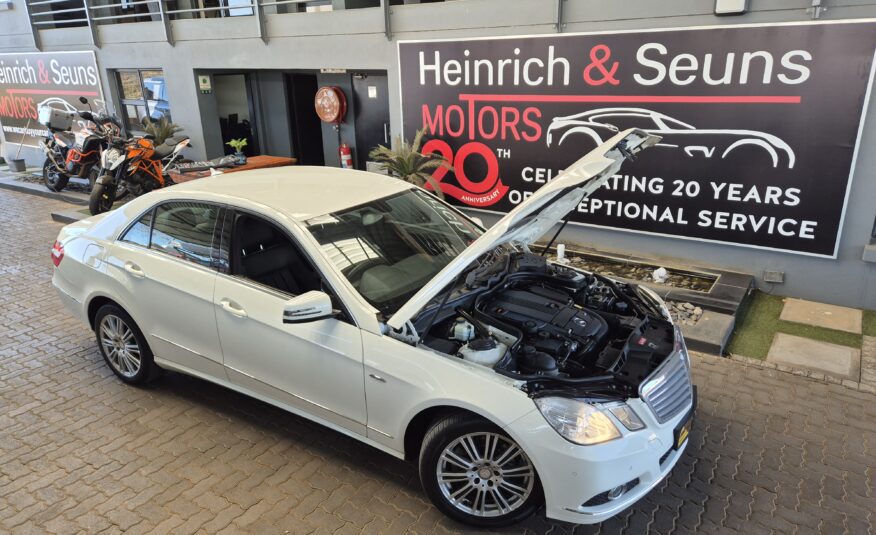 Mercedes-Benz E-Class E200CGI Elegance