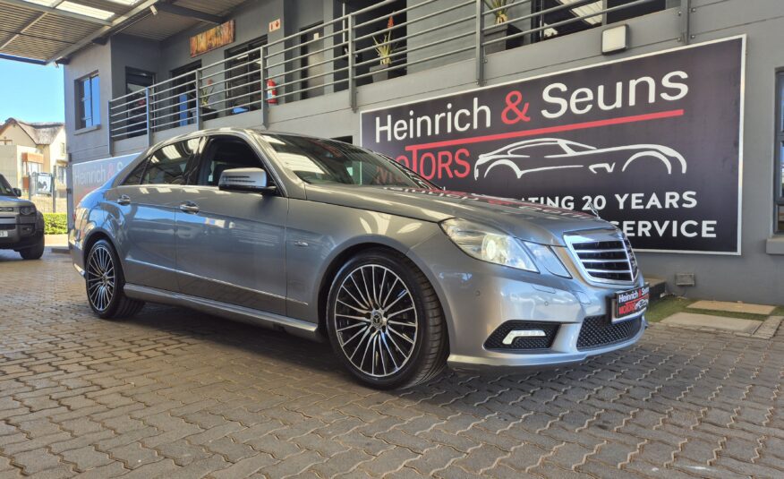 Mercedes-Benz E-Class E200CGI Avantgarde