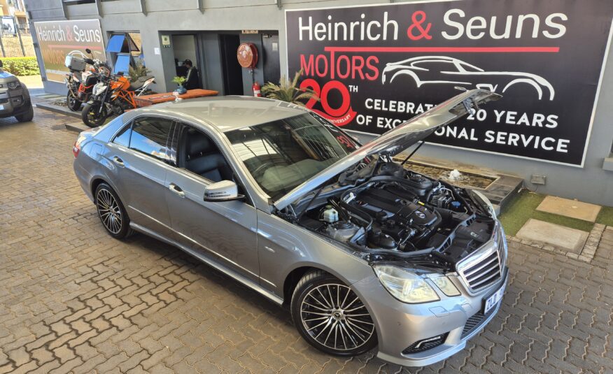 Mercedes-Benz E-Class E200CGI Avantgarde