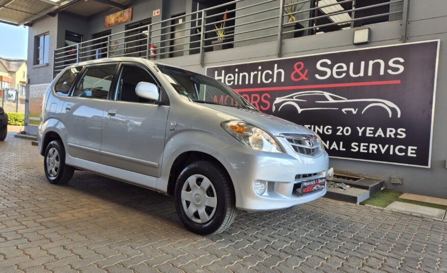 Toyota Avanza 1.5 SX