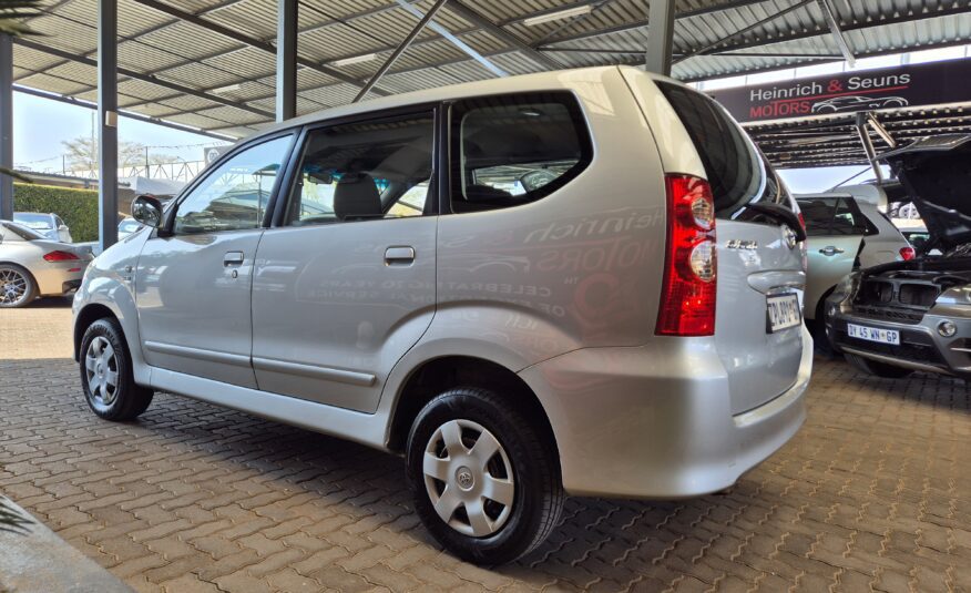 Toyota Avanza 1.5 SX