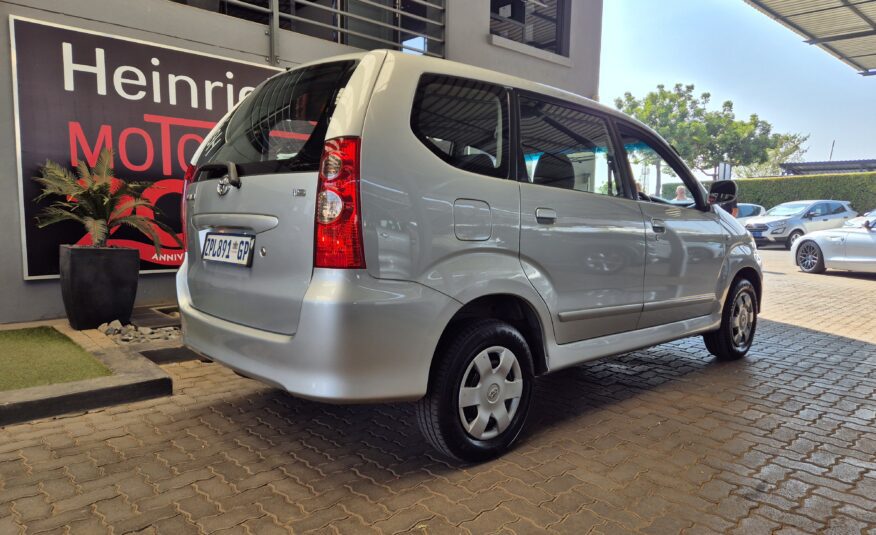 Toyota Avanza 1.5 SX